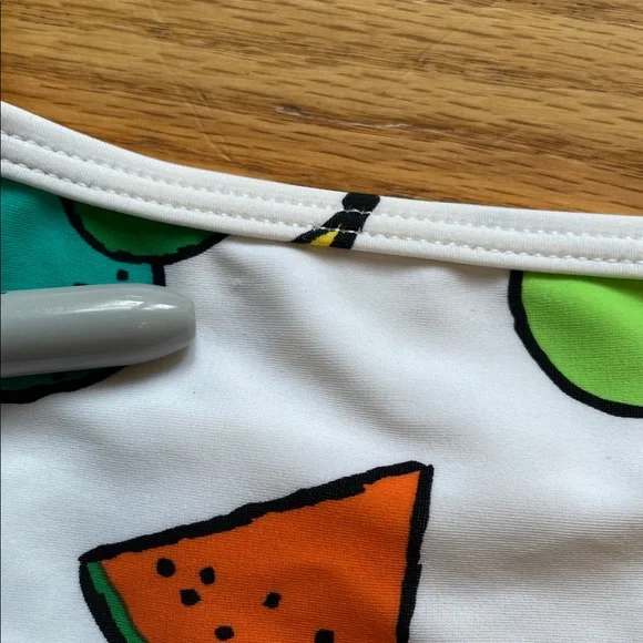 Hanna Andersson Girls Fruit Print Tankini - Picture 5 of 9